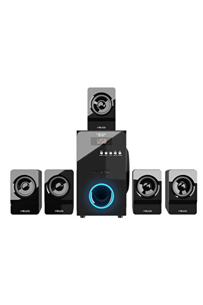 Mikado Md-581Bt 110W Usb/Sd/Fm/Bt Destekli 5+1 Ses Sistemi Hoparlör - Speaker