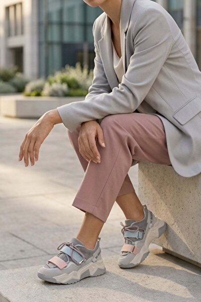 Stilbagshoes LELİA حذاء رياضي نسائي من السلسلة الخاصة المستوردة مع تفاصيل من ...