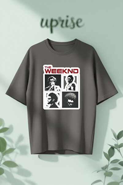 Vordevia The Weeknd Printed Cotton Oversize T-Shirt