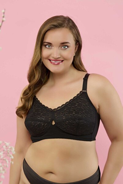 Yeni İnci Γυναικείο σουτιέν με δαντέλα και λεπτομέρειες, με ενίσχυση και μείω...