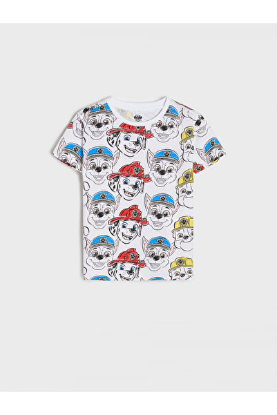 PAW PATROL Βαμβακερό κοντομάνικο μπλουζάκι, Πρόσωπα