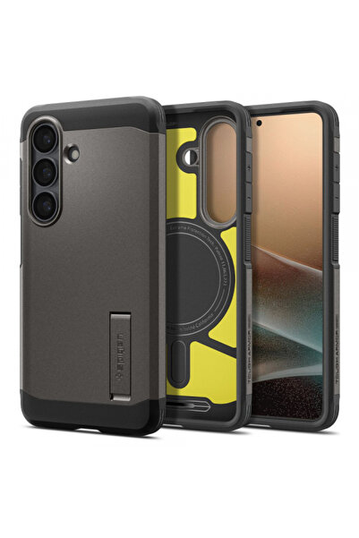 Spigen Θήκη MagSafe για Samsung Galaxy S26 S942, Spigen, Tough Armor, Γκρι AC...