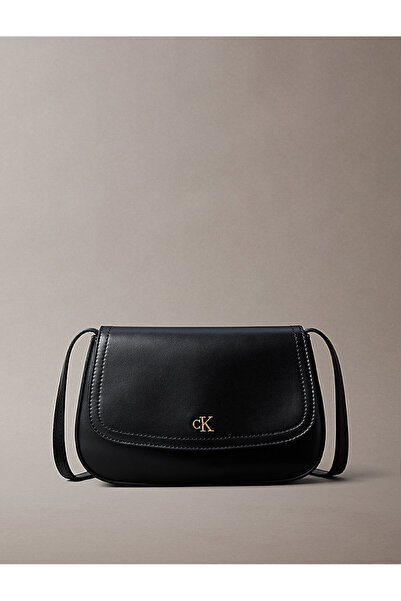 Calvin Klein Monogram Flap Crossbody Camera Bag