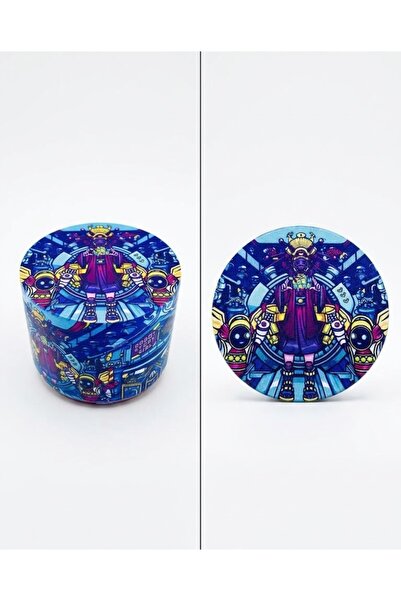 BGA Limited Edition 50mm Grinder Spice Grinder Mill Thick Metal with Pollen T...