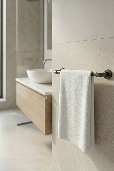 Nazik Home Πετσέτα προσώπου από χτενισμένο βαμβάκι 650 GSM (50 x 90 εκ.)