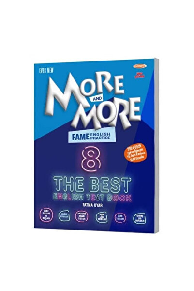 Kurmay Yayınları 8 New More More Englısh Fame Fenomen Testbook