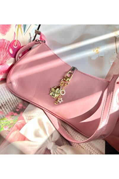 MİRAZ TASARIM Χρυσό διακοσμητικό στοιχείο τσάντας με αστερία και μύδια |   Μπ...