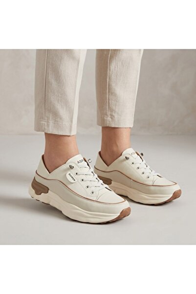 Voyager Γυναικεία άνετα παπούτσια με λαστιχένια κορδόνια και ψηλή σόλα, μοντέ...