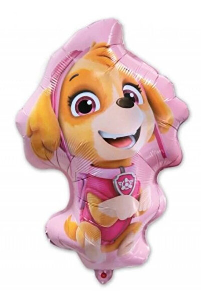 PAW PATROL Μπαλόνι foil, σε σχήμα Σκάι και Έβερεστ, 48x70 εκ., Ροζ