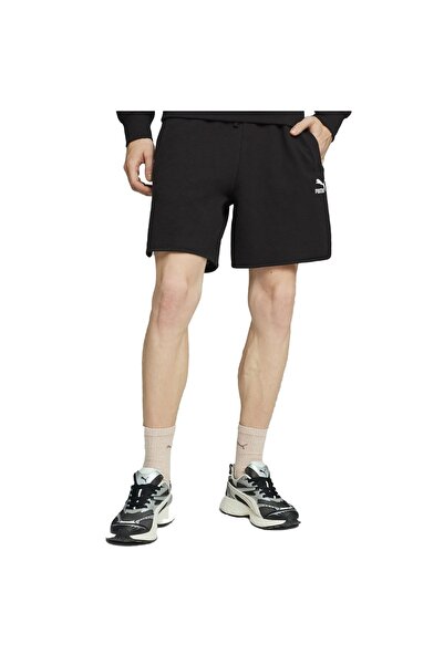 Puma Κλασικά Σορτς Βάφλας Μαύρα Μ
