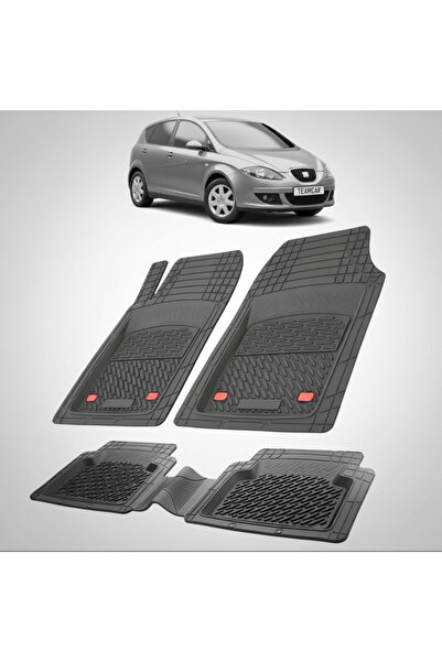 TEAMCAR Συμβατά πατάκια δαπέδου για Seat Altea MPV 2004-2009 |   Μαύρο