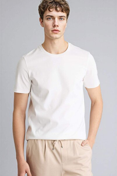 DeFacto تي شيرت سليم فيت بريميوم بأكمام قصيرة G7690AX26SM