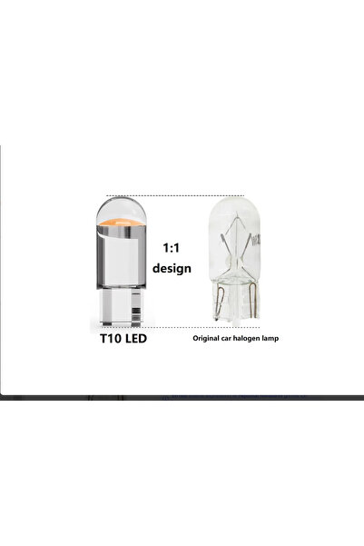 zerzembe Yeni Nesil T10 LED Ampul Park, Plaka, Iç Aydınlatma Beyaz 2 ADET 24V