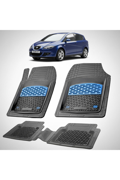 TEAMCAR Συμβατά πατάκια δαπέδου για Seat Toledo III Sedan Γενιά 3 2004-2009 |...