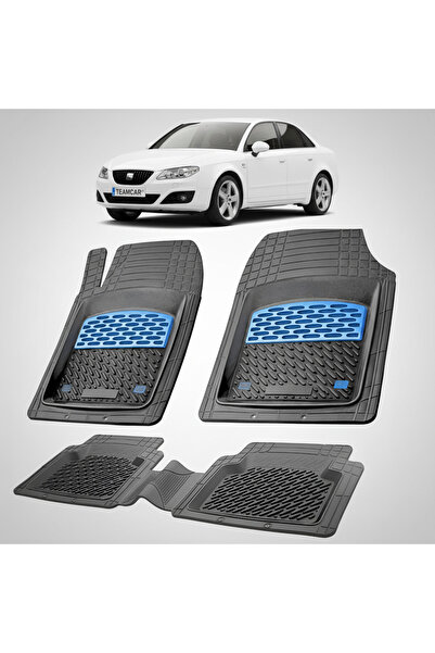 TEAMCAR Πατάκια δαπέδου συμβατά με Seat Exeo Sedan 2009-2013 |   Μπλε