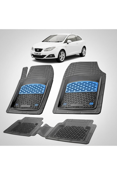 TEAMCAR Covorașe auto Seat Ibiza Hatchback cu 3 uși, compatibile 2008-2012 | ...