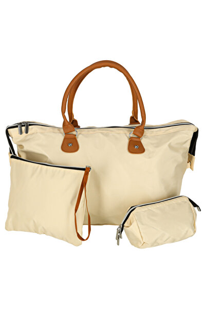 Avex Σετ 3 τεμαχίων, πολυλειτουργική τσάντα ταξιδιού για καρότσι, σε μπεζ χρώ...