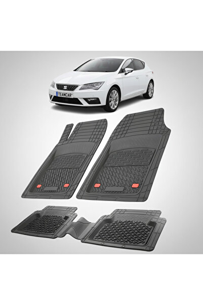 TEAMCAR Πατάκια δαπέδου συμβατά με Seat Leon Hatchback 5θυρο Facelift 2017-20...