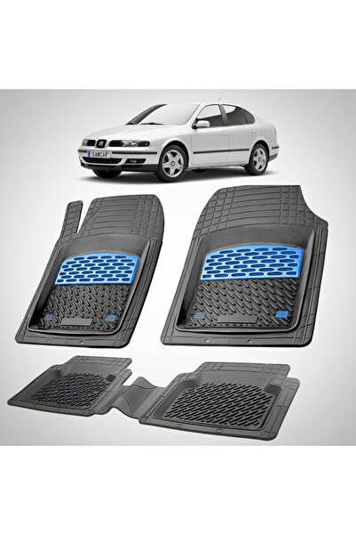 TEAMCAR Πατάκια δαπέδου συμβατά με Seat Toledo Sedan Facelift 2000-2004 |   Μπλε