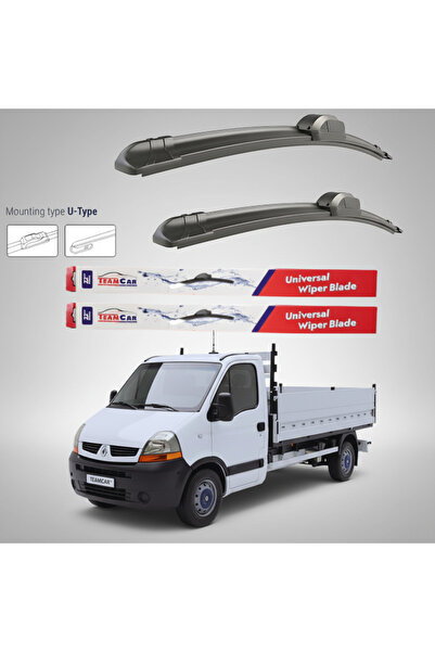 TEAMCAR Renault Master L3 Cab Υαλοκαθαριστήρες (2006–2010) Επίπεδοι |   Μπροσ...