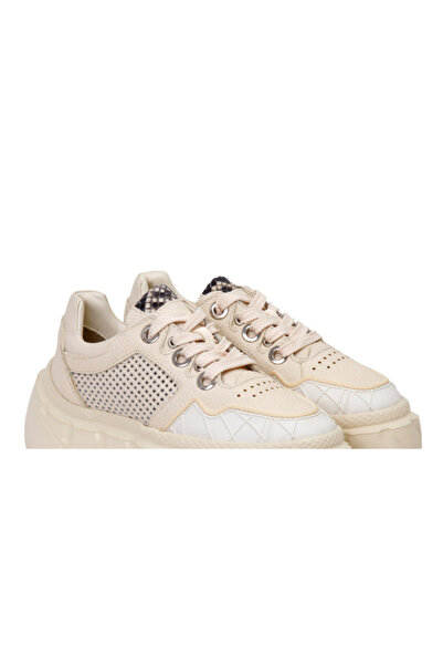 ANNASIA SHOES Pantofi sport DEBRA - Piele crem