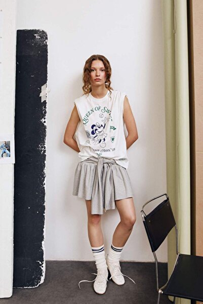 DeFacto Afra x Μίνι φούστα σε γραμμή Α με κανονική μέση G8172AX26SP