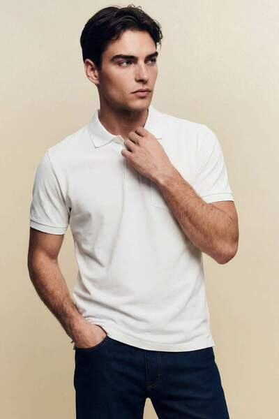 DeFacto تي شيرت بولو قطن 100% G2608AX26SP