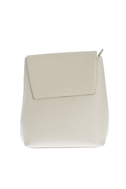 Meli Melo Paris Beige eco-leather backpack with round handle