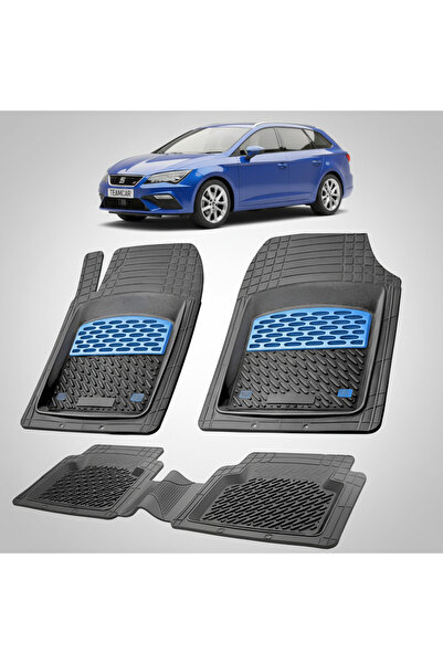 TEAMCAR Πατάκια δαπέδου συμβατά με Seat Leon ST, Combi Facelift 2017-2020 |  ...