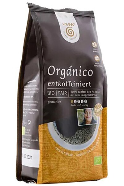 Gepa Organico βιολογικό και δίκαιης προέλευσης αλεσμένος καφές, αποκαφεϊνωμέν...