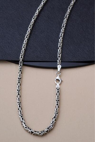 Innuendo Jewelry 925 Ayar Gümüş Kral (King) Erkek Kolye