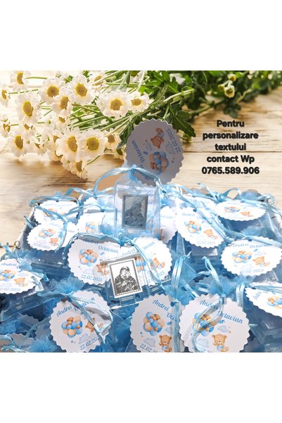 Aela.alc Iconita marturie botez set 30 buc