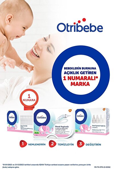 Otribebe Yumuşak Uçlu Nazal Aspiratör 2 Adet
