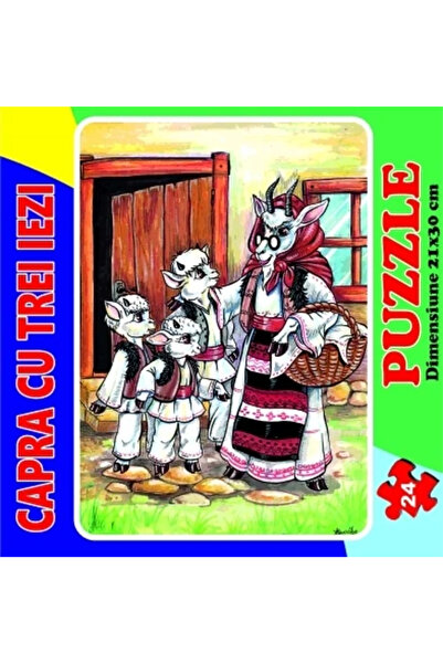 Granst Stag Παζλ 24 τεμαχίων – Καπρά με τρία άλφα