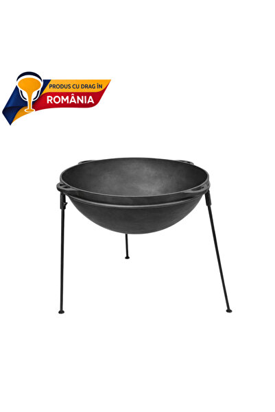 Mae Μαντεμένιο Καζάνι 30 λίτρων με Τρίποδο