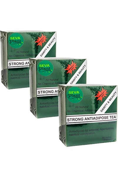 Seva Plant Σετ Ceai αντιαποδολιτικό πράσινο Ισχυρό, 3 x 30 φακελάκια (2γρ), D...
