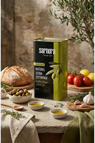 SARNORA OLIVE OİL NATUREL SIZMA 2025/2026 YENİ SEZON ZEYTİNYAĞI