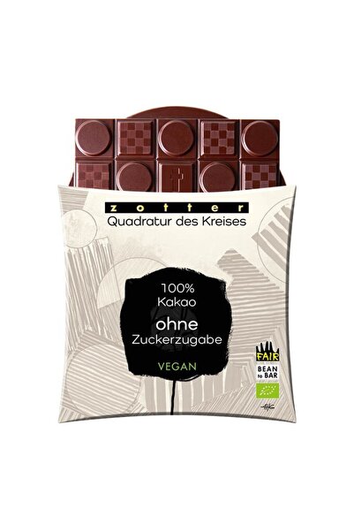 ZOTTER CHOCOLATE Βιολογική και δίκαιης προέλευσης βίγκαν σοκολάτα 100% κακάο,...