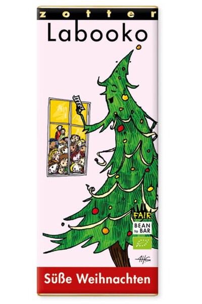 ZOTTER CHOCOLATE Βιολογικό & Είδη Fairtrade λευκό σοκολάτα και σοκολάτα καραμ...