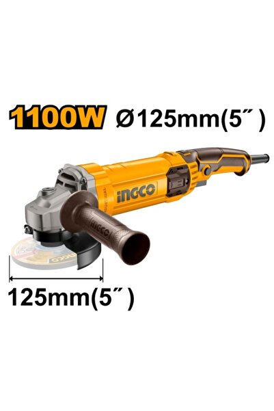 Ingco Γωνιακός τροχός 125 χιλ. 1100 W AG 110038 E