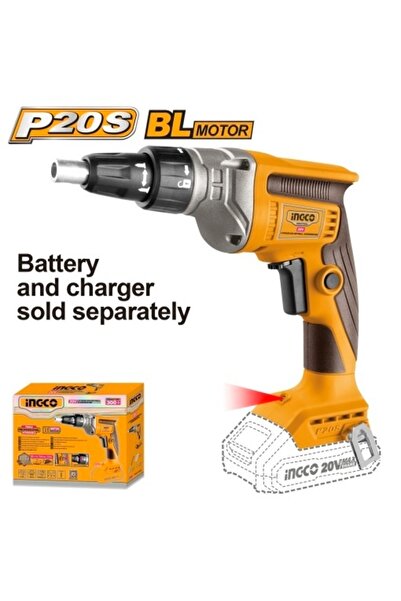 Ingco 20V Κατσαβίδι για Γυψοσανίδα