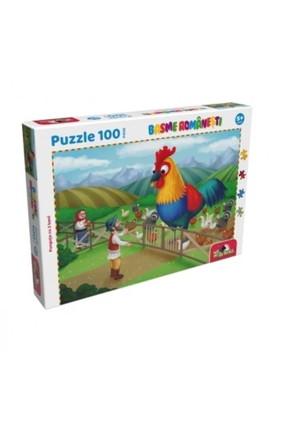 Noriel Παζλ, 100 κομμάτια, Η τσάντα με τα δύο νομίσματα, Συλλογή Ρουμανικών Π...