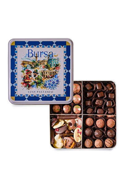 Bursa Kutu - Metal Kutuda Çikolata Çeşitleri
