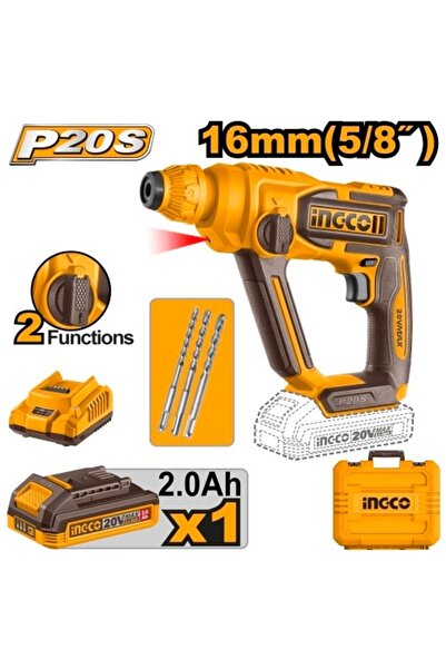 Ingco Περιστροφικό πιστολέτο 20V με 1 μπαταρία