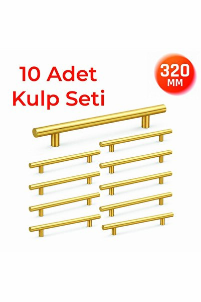 Nobel 320 mm Metal Mobilya Kulpu – Mutfak Dolap Çekmece Kulpu, Dekoratif Kulp...