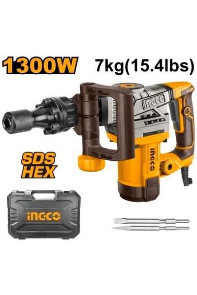 Ingco SDS HEX 1300 W Κατεδαφιστικό Πιστολέτο