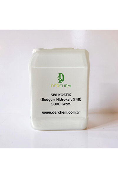 DERCHEM SIVI KOSTİK (SODYUM HİDROKSİT %48) 5 KG