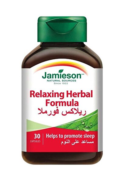 Jamieson تركيبة الأعشاب للنوم - 30 كبسولة