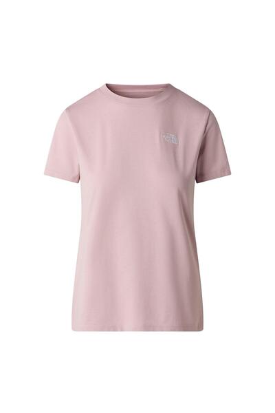 THE NORTH FACE تي شيرت نسائي بأكمام قصيرة من W EVOLUTION SIMPLE DOME SLM NF0A...