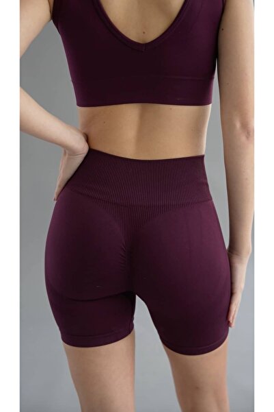 FEELAMORE Sporcu Push Up Boxer Büzgülü Bisiklet Şortu BX-0192A